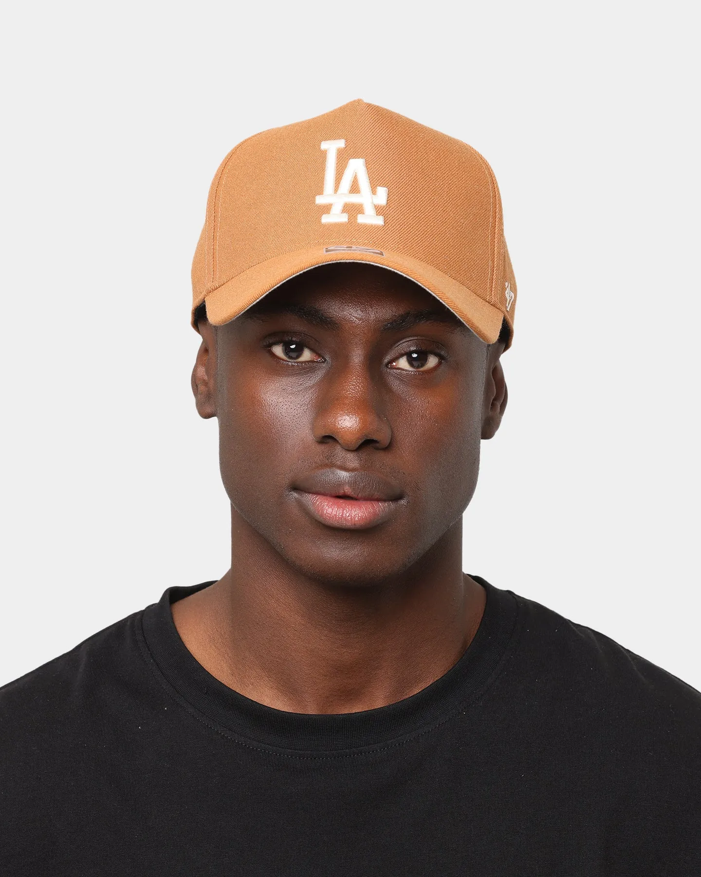 Los Angeles Dodgers Burnt Orange MVP DT Snapback Hat by 47 Brand