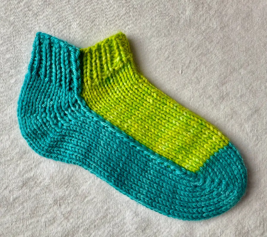 A Knit Flat Sock with Holli Yeoh