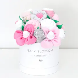 Baby Blossom Company Pink Hatbox Bouquet - Deluxe