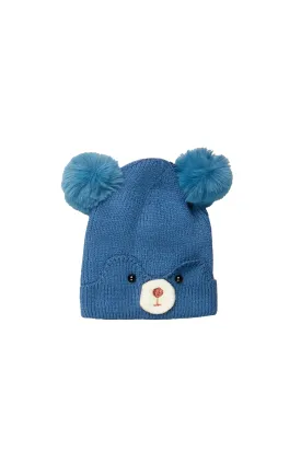 Boys Fleur Blue Beanie