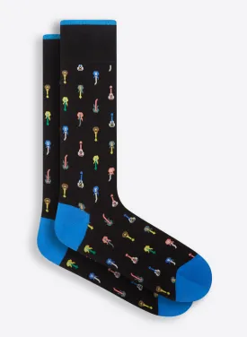 Bugatchi Socks, Black