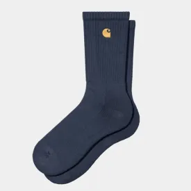 Carhartt WIP Chase Crew Socks Blue