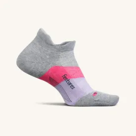 Elite Light Cushion No Show Tab Sock in Gradual Gray