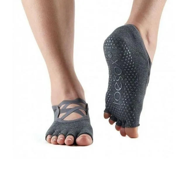 Elle Half Toe - Grip Socks (Barre / Pilates / Yoga)