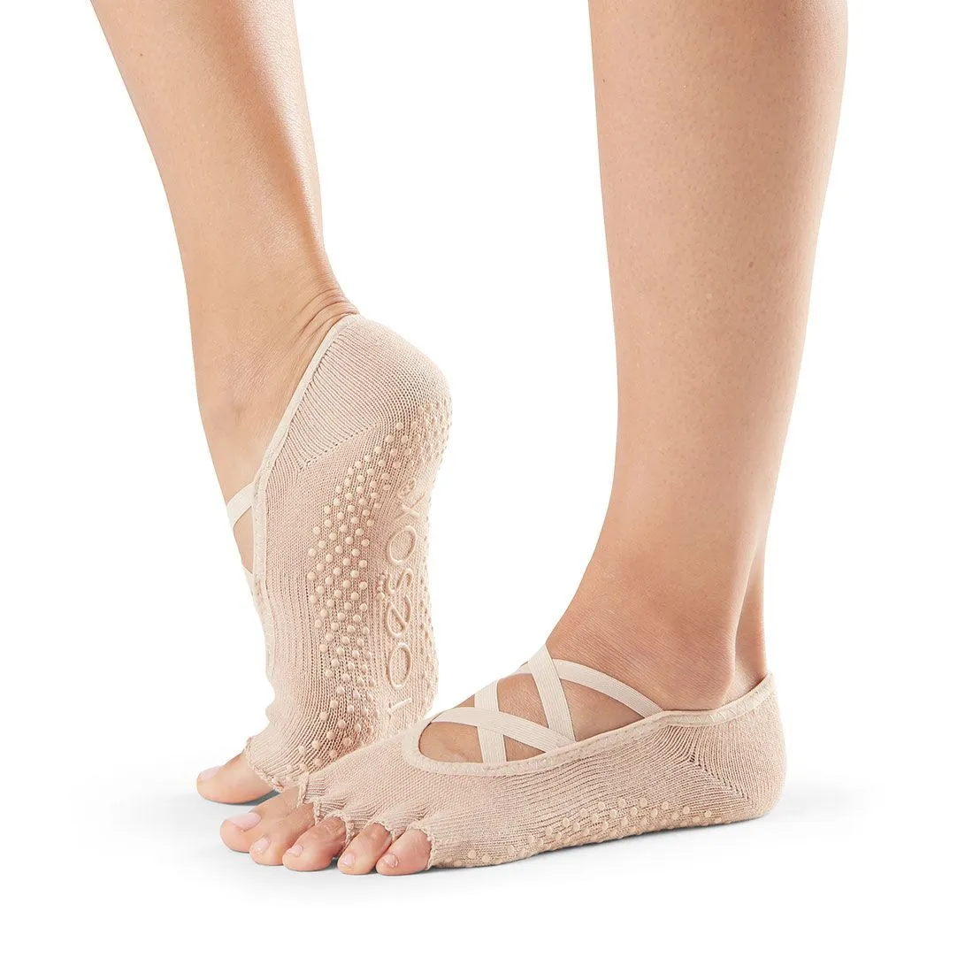 Elle Half Toe - Grip Socks (Barre / Pilates / Yoga)