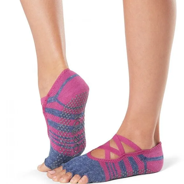 Elle Half Toe - Grip Socks (Barre / Pilates / Yoga)