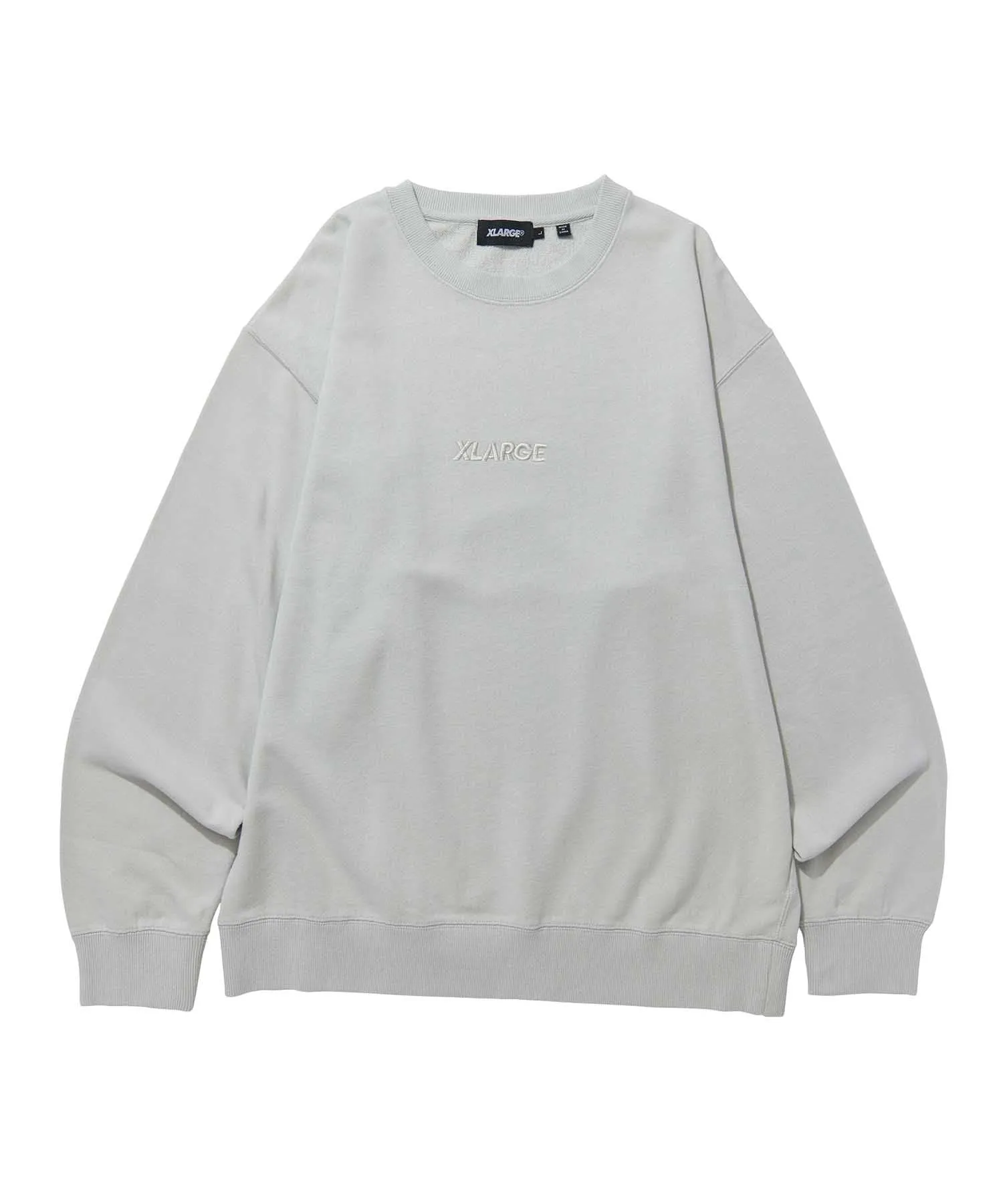 EMBROIDERY STANDARD LOGO CREWNECK SWEAT 2