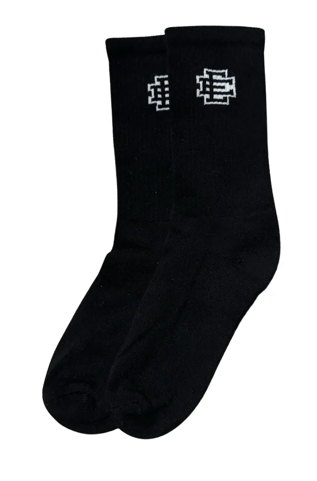 Eric Emanuel EE Black Socks