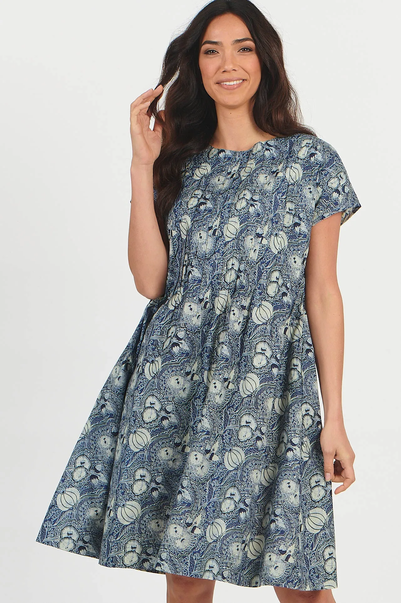 Folk Dress Indigo Dreaming