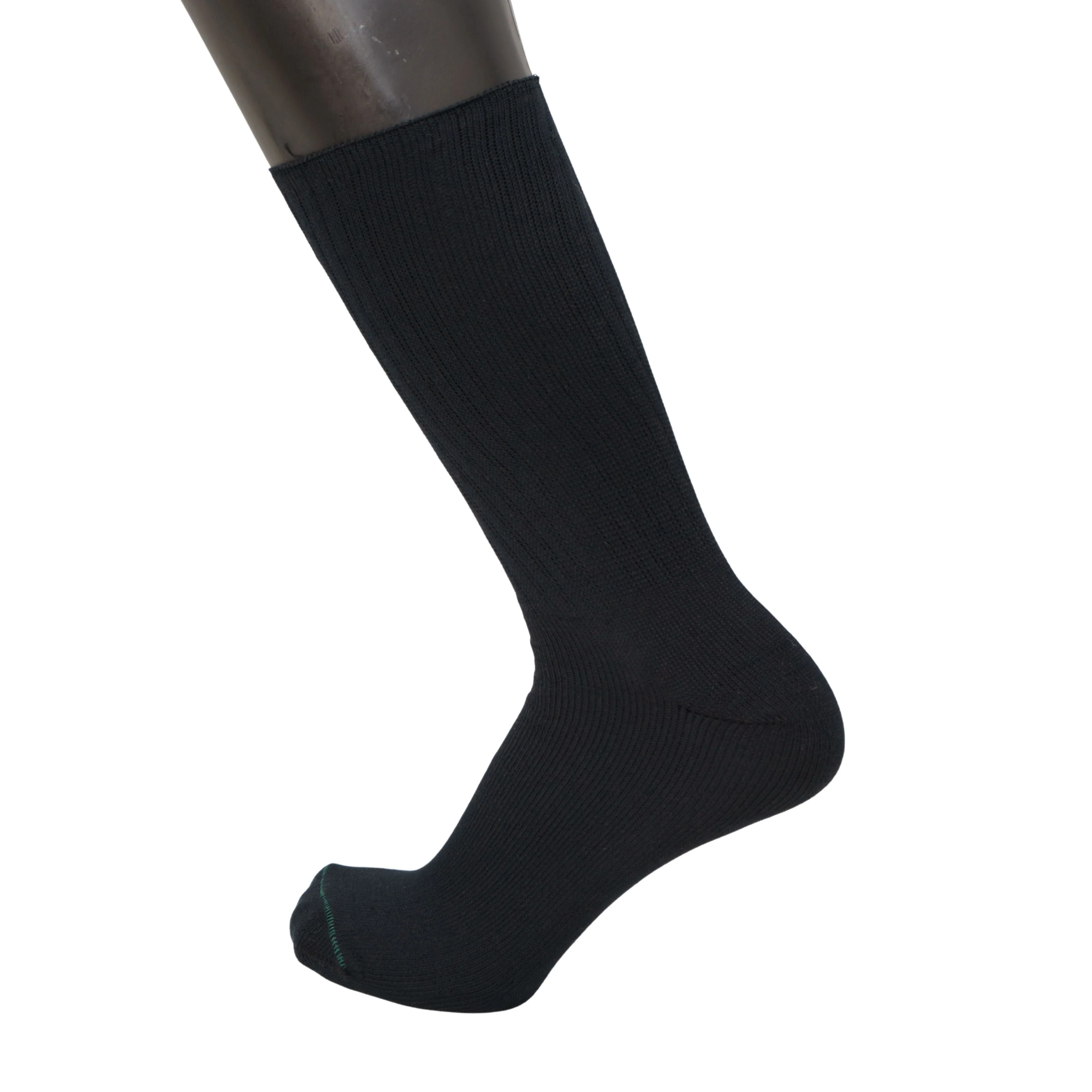 FOUNDATION® SEAMFREE® DIABETIC DRESS SOCKS - BLACK