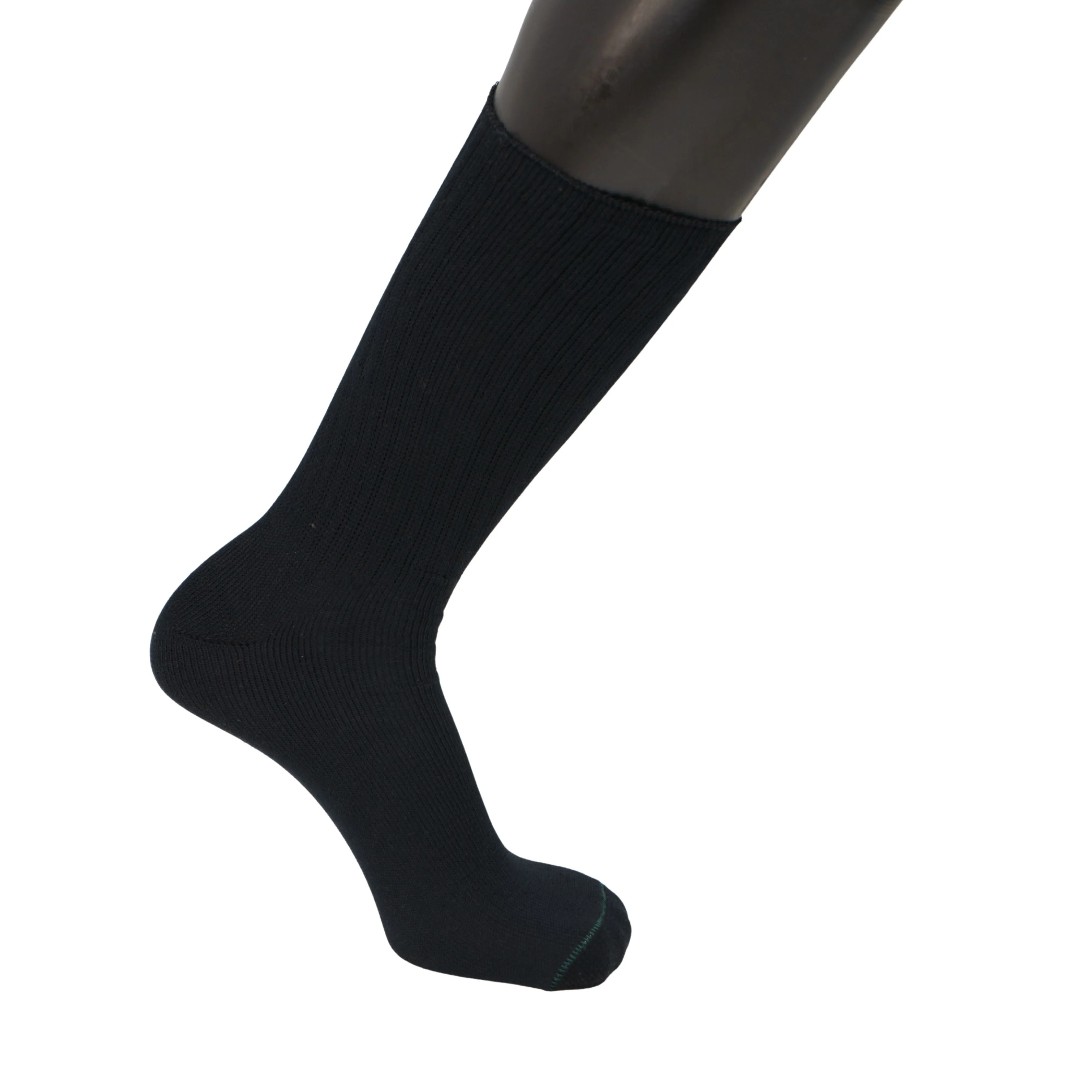 FOUNDATION® SEAMFREE® DIABETIC DRESS SOCKS - BLACK