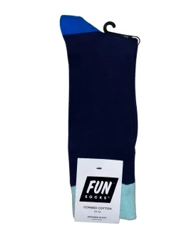 Fun Socks - Navy Blue