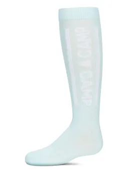 Girls' Camp Love Knee High Socks