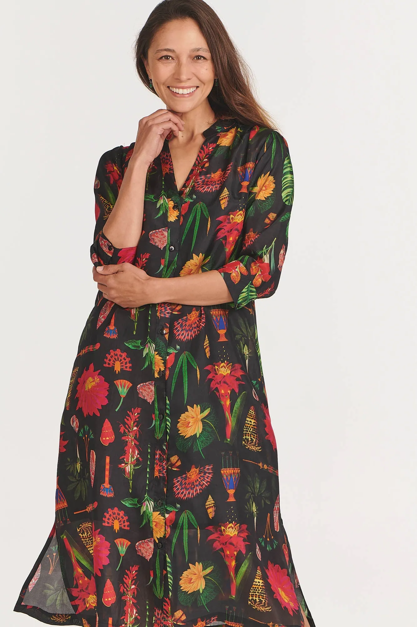 Gypsie Dress Bold Blooms