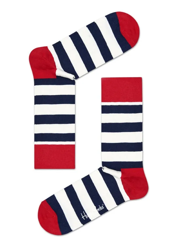 Happy Socks 'Classic Navy' Crew Sock Gift Set (4-Pairs)