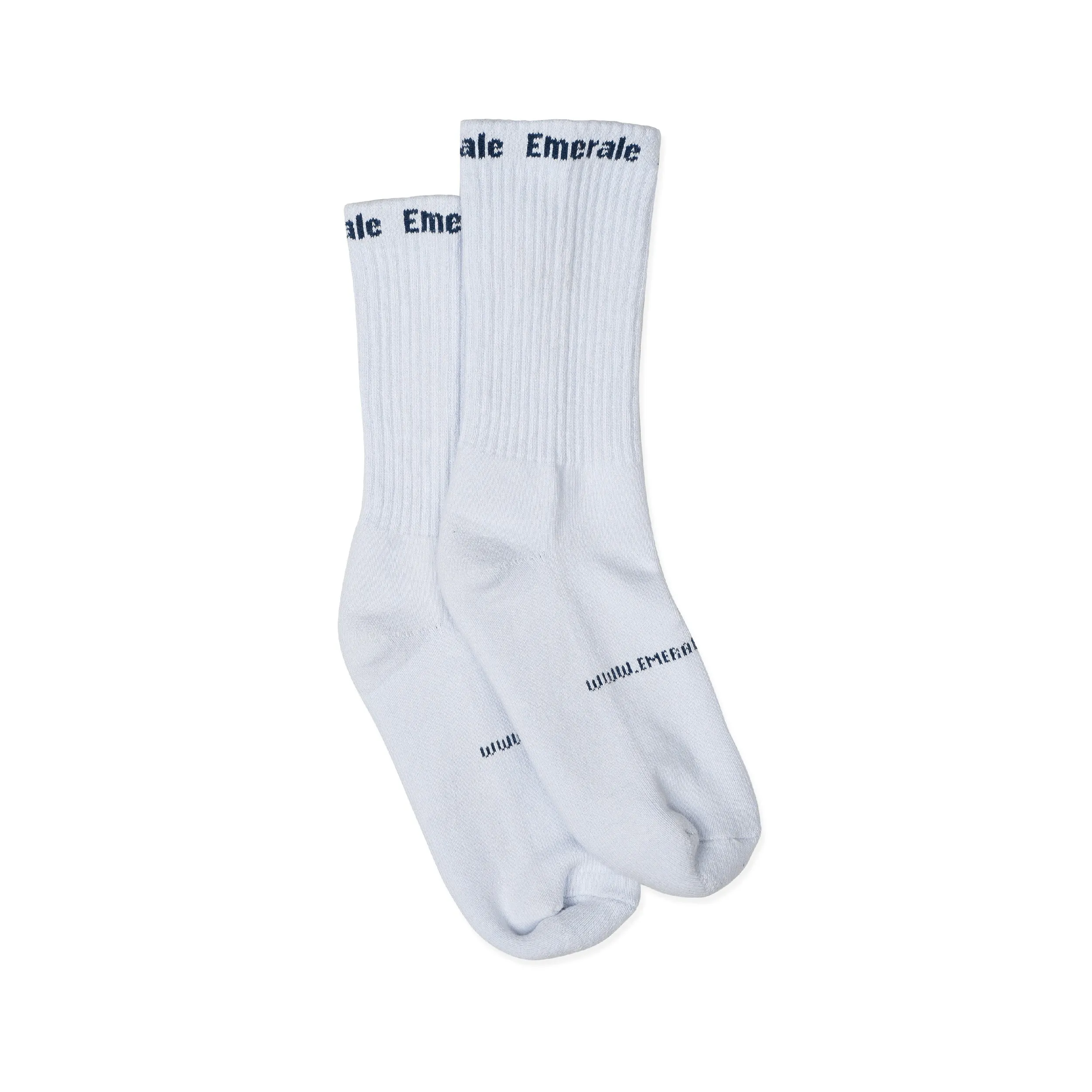 Icon Socks - White Blue