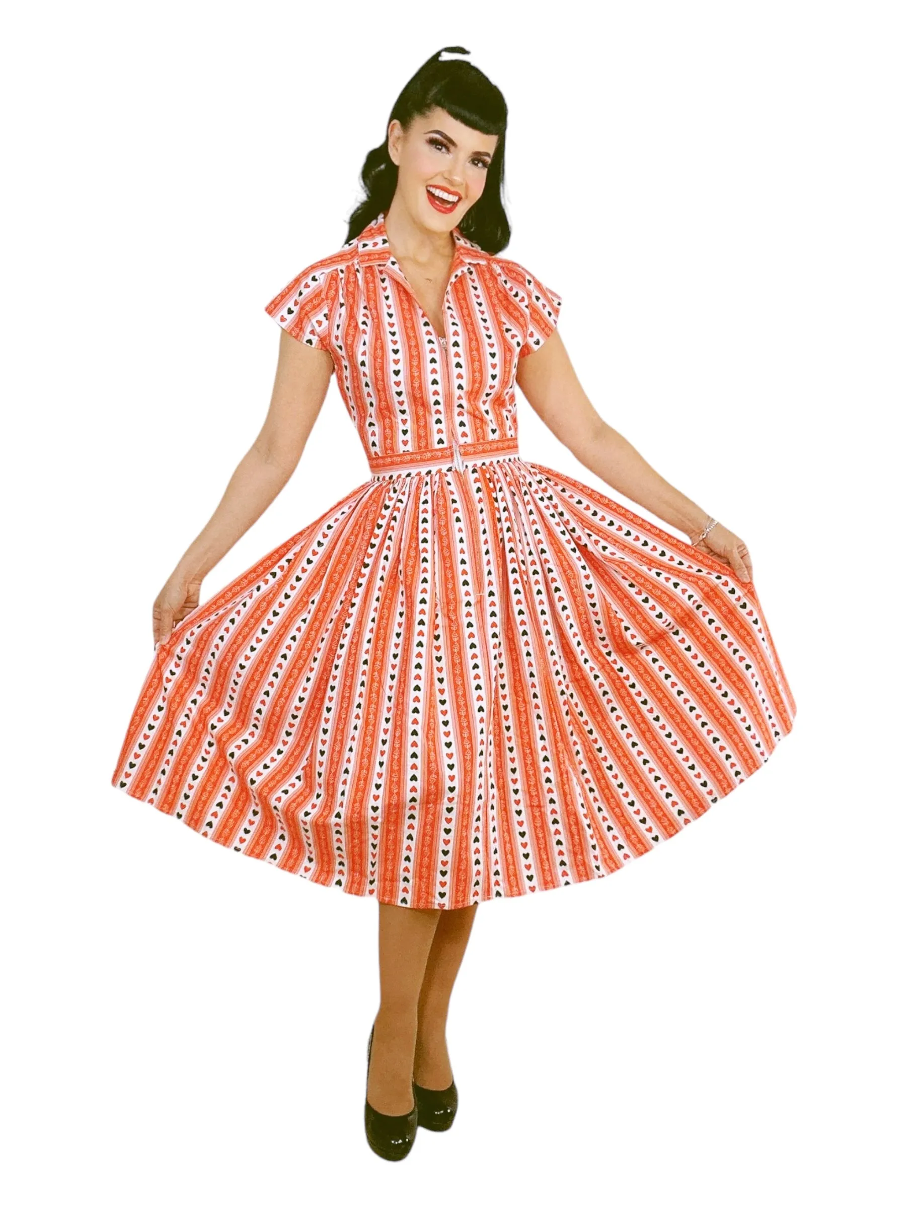 Joni Dress in Queen of Hearts