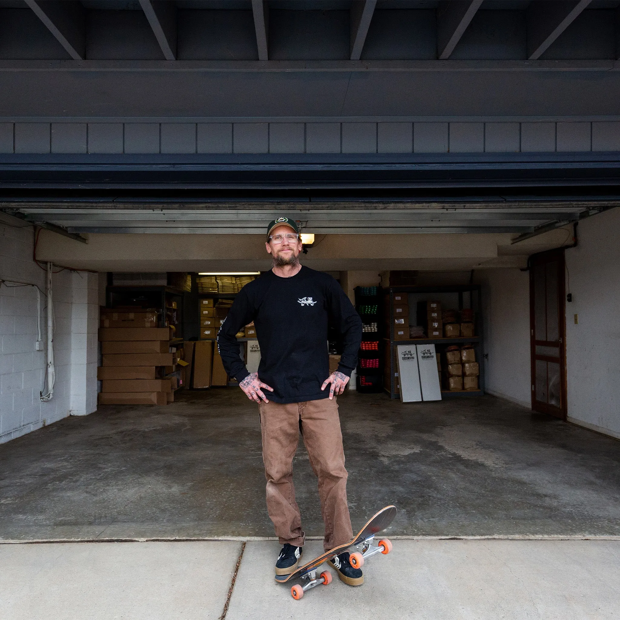 Mike Vallely x Dirty Donny Collaboration Crew Socks | Black