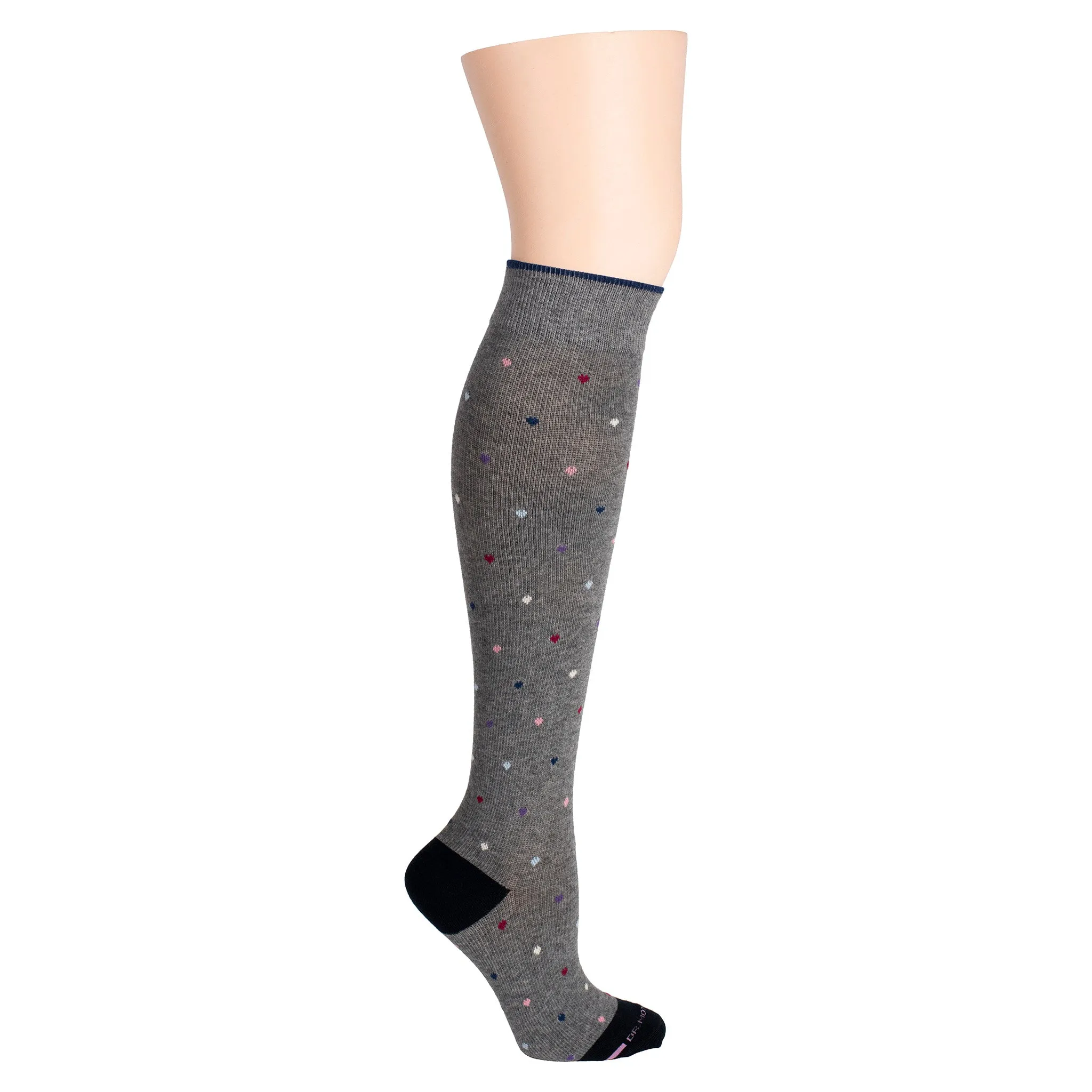 Mini Hearts | Knee-High Compression Socks For Women