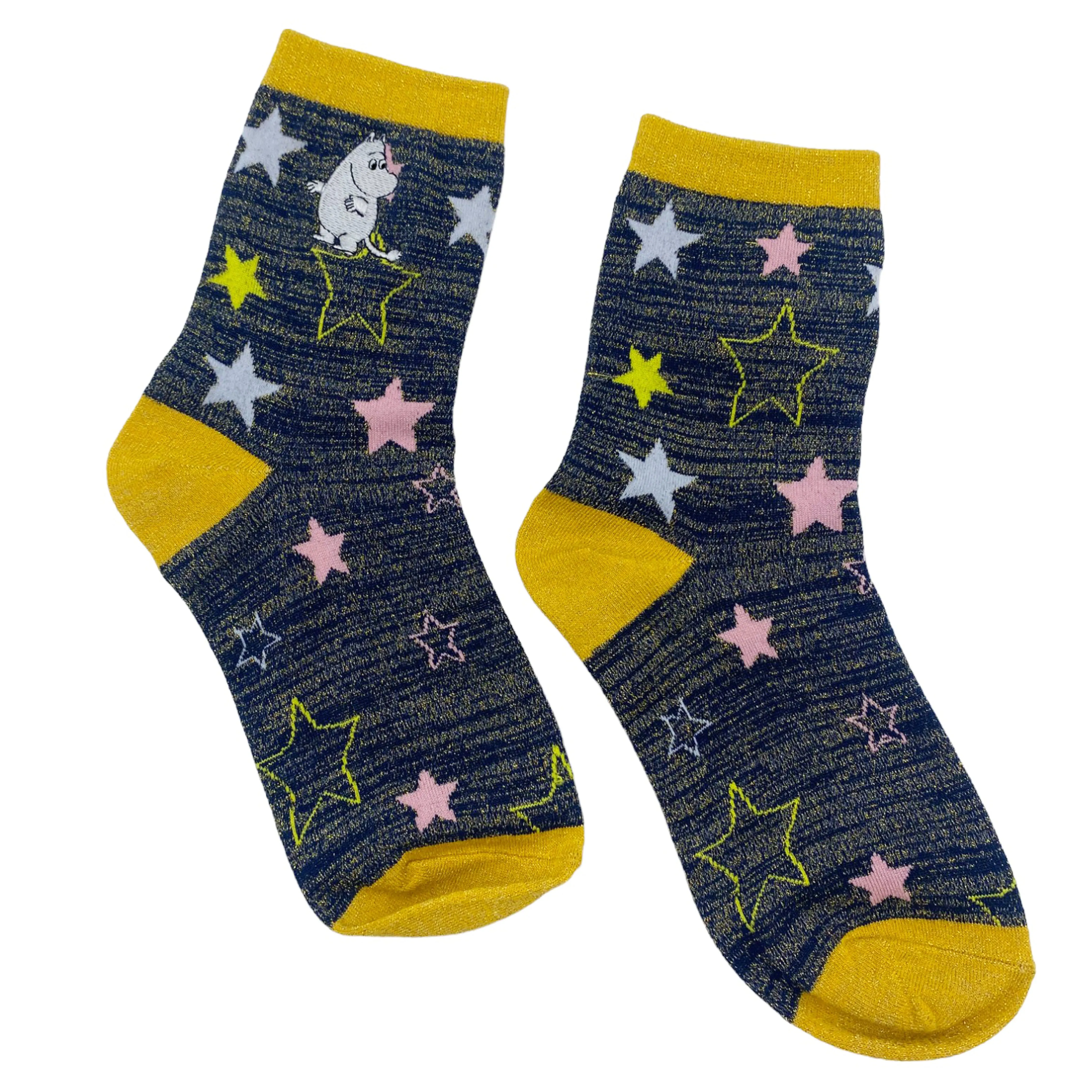 Moomin Star Glitter Socks