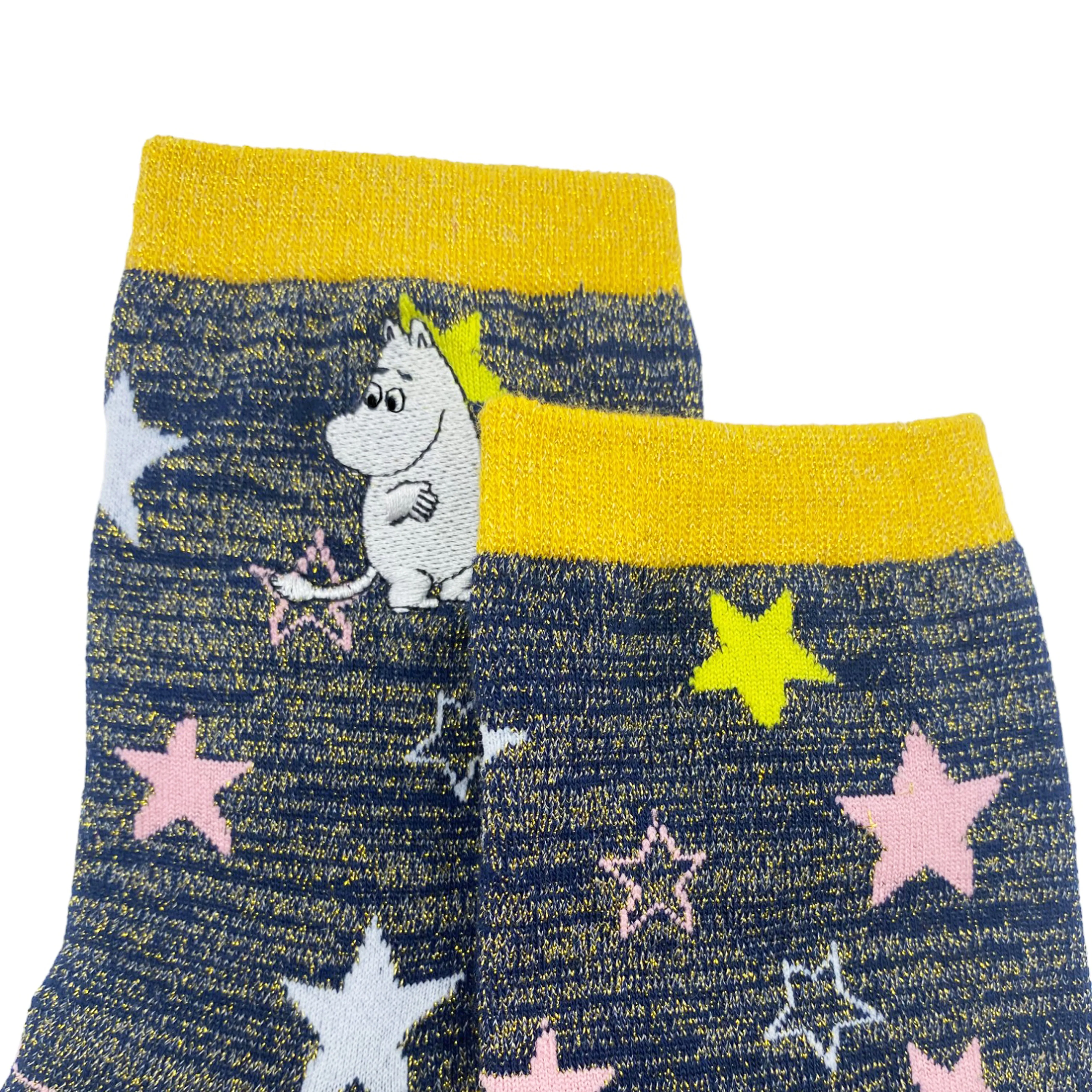 Moomin Star Glitter Socks