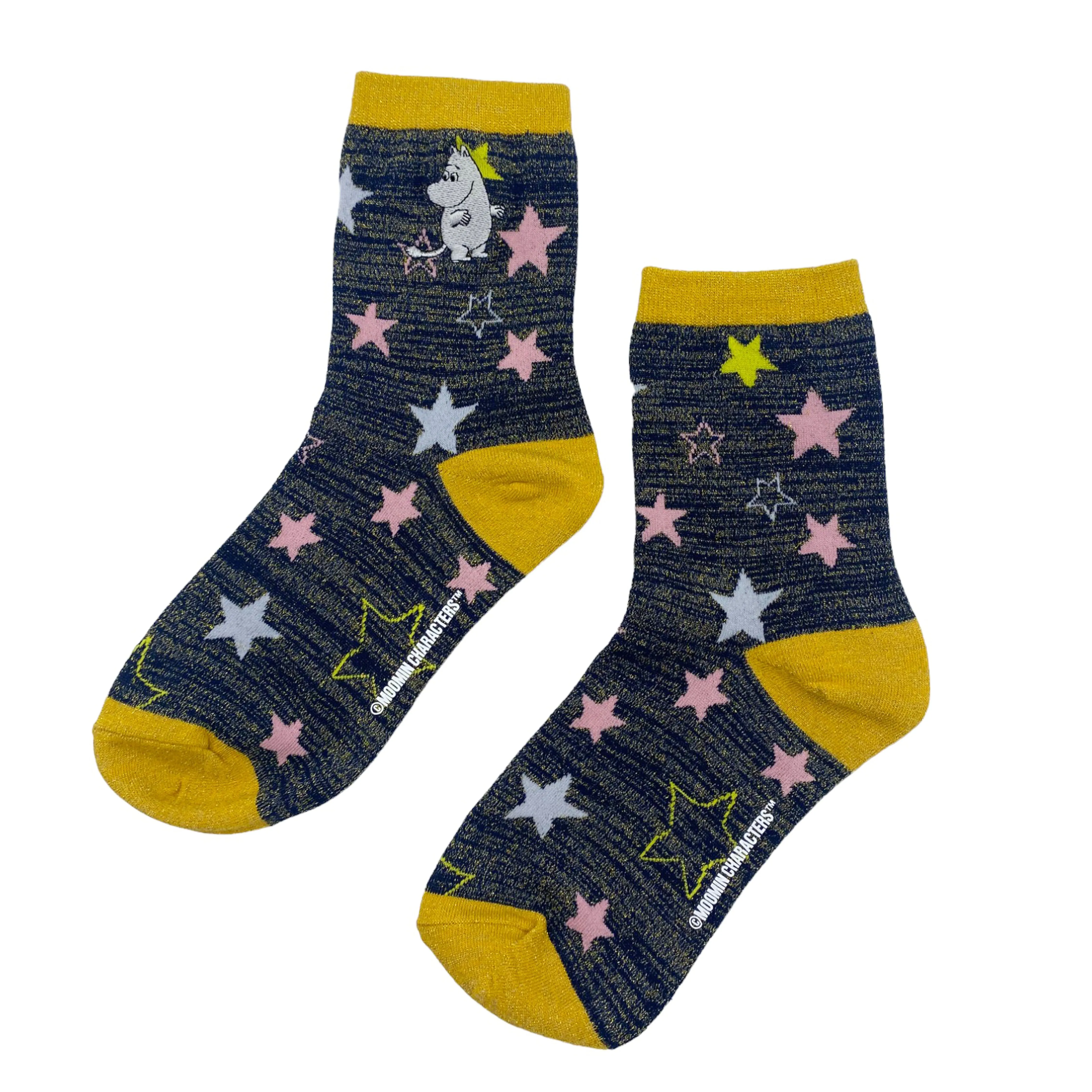 Moomin Star Glitter Socks