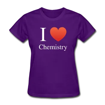 "I ♥ Chemistry" (white) - Women's T-Shirt