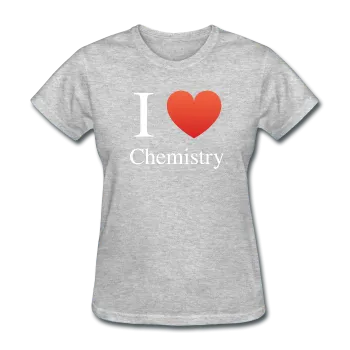 "I ♥ Chemistry" (white) - Women's T-Shirt