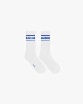 Represent Owners Club Socks - Flat White/Cobalt