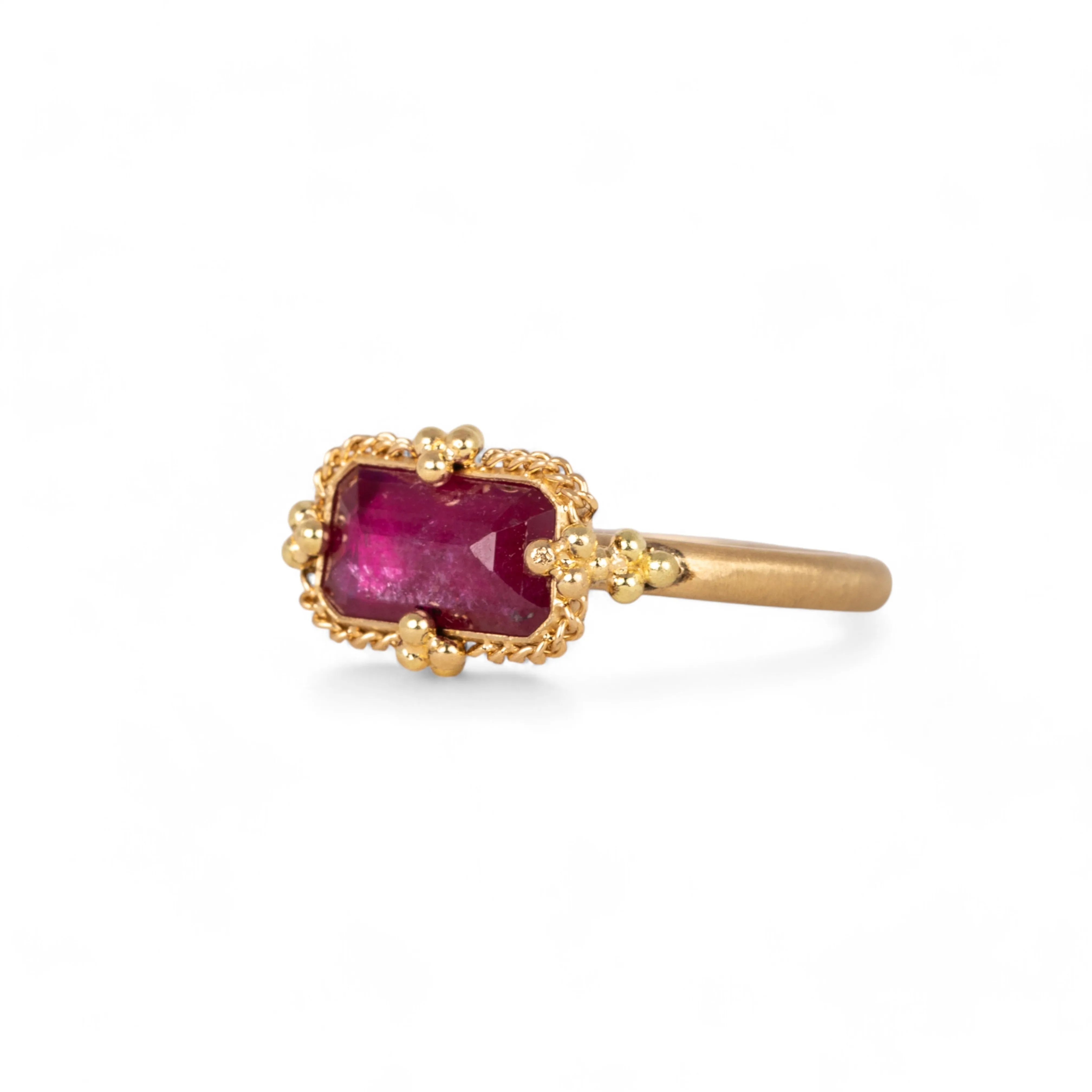 Ruby Landscape Ring