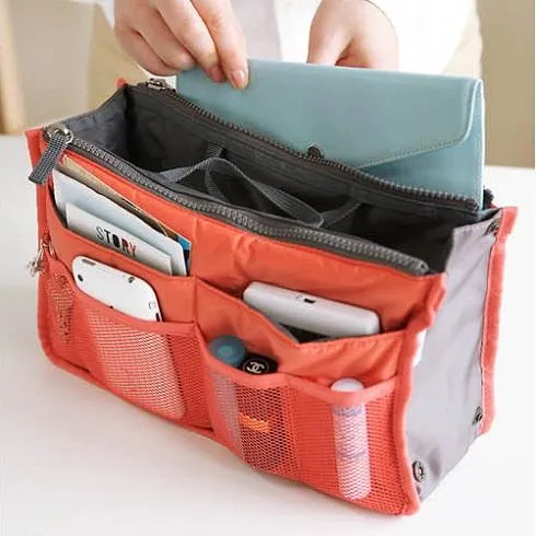 Slim Bag-in-Bag Purse Organizer