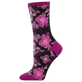 Socksmith Fiesta Floral Crew Sock