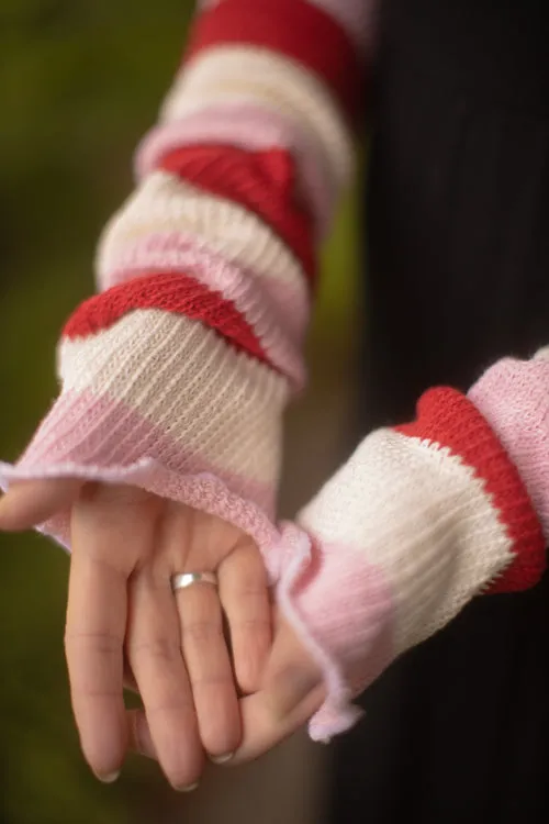 Strawberry Shortcake Stripes Warmers