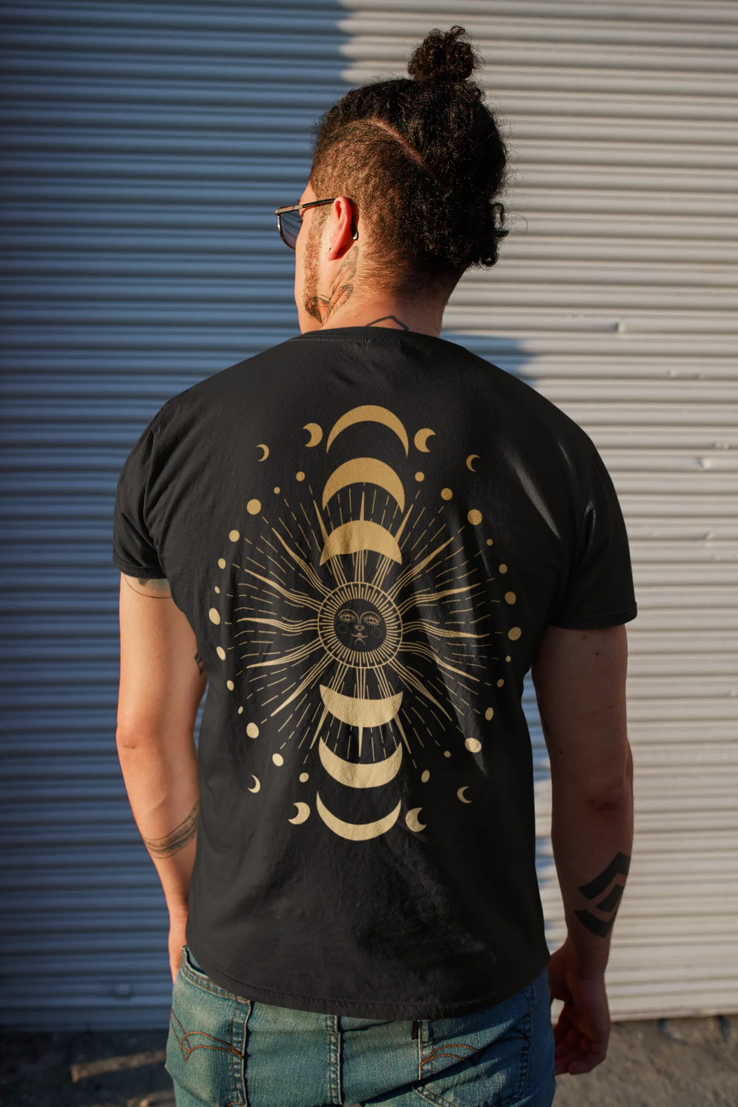 T-Shirt Bio - Sonne Mond -