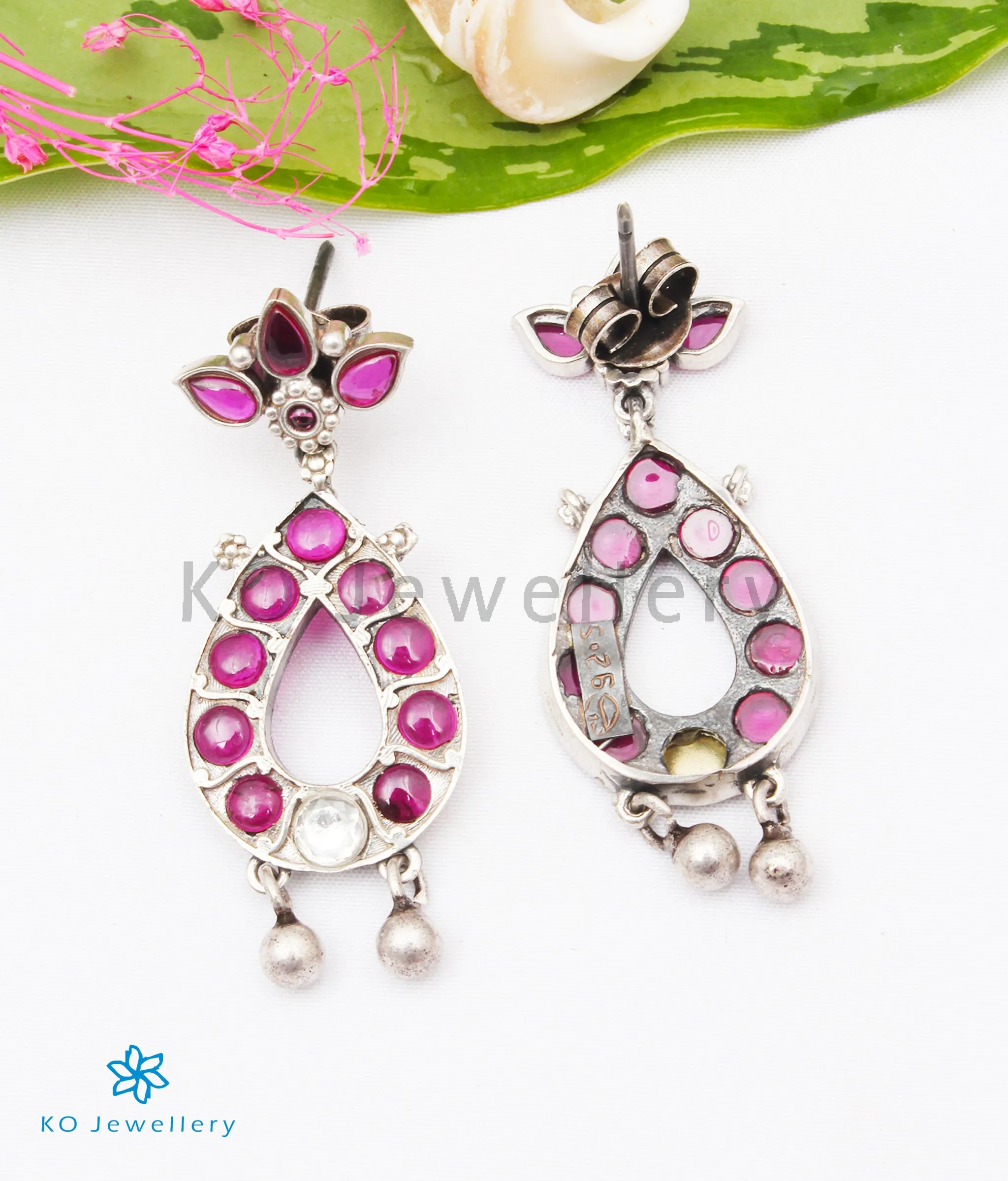 The Anusuya Silver Earrings